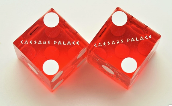 Casino Dice of the Las Vegas Strip