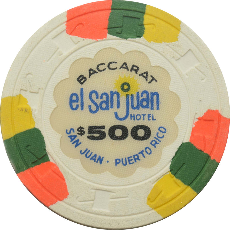 El San Juan Hotel and Casino in Puerto Rico Chips