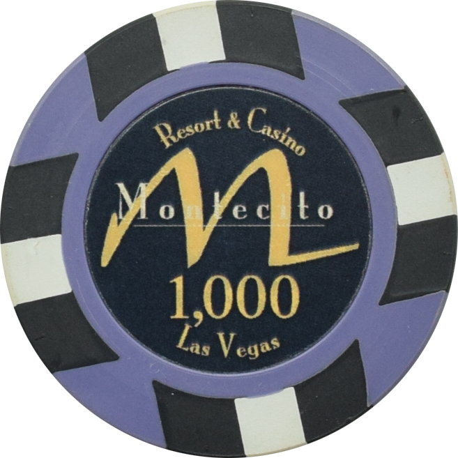 Montecito Casino Las Vegas TV Series Prop $1000 Chip