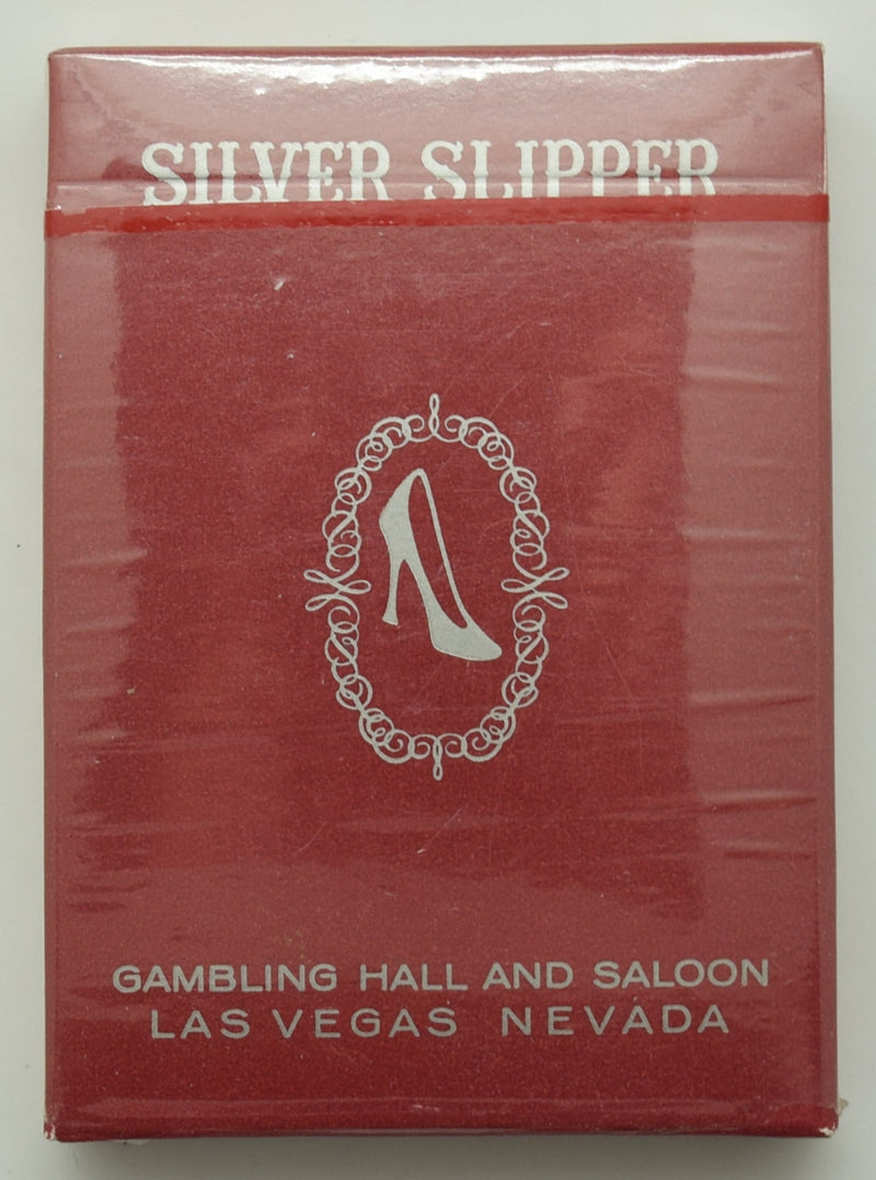 Silver Slipper Casino Las Vegas Sealed Red Playing Card Deck