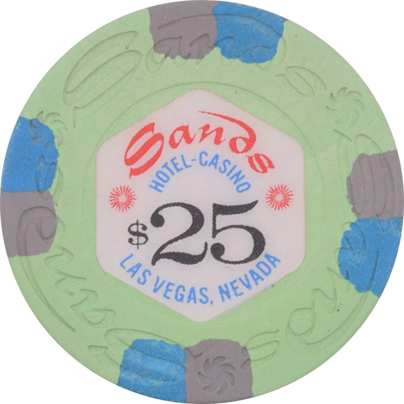 Sands Casino Las Vegas Nevada $25 Chip 1970s