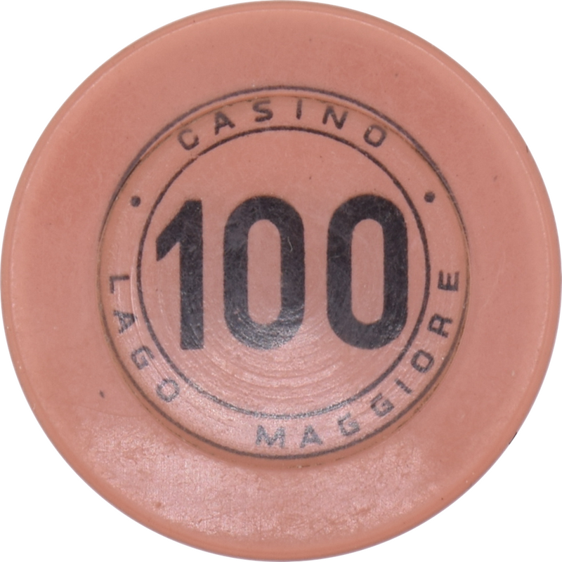 Casino Lago Maggiore Stresa Italy ₤100 Chip