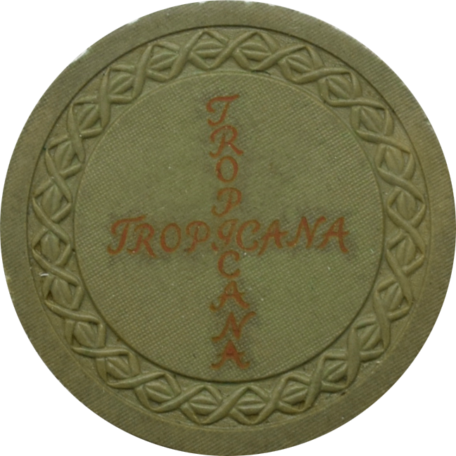 Tropicana Casino Havana Cuba Green Roulette Chip