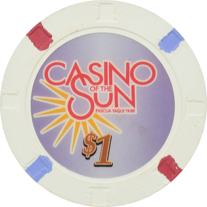 Casino del Sol /Sun (Sol Casinos) Resort Tucson Arizona $1 Chip