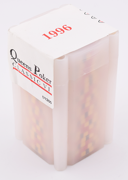 Four Queens Casino Las Vegas Nevada Set of 20 $5 Chips NEW SEALED Tube 1996