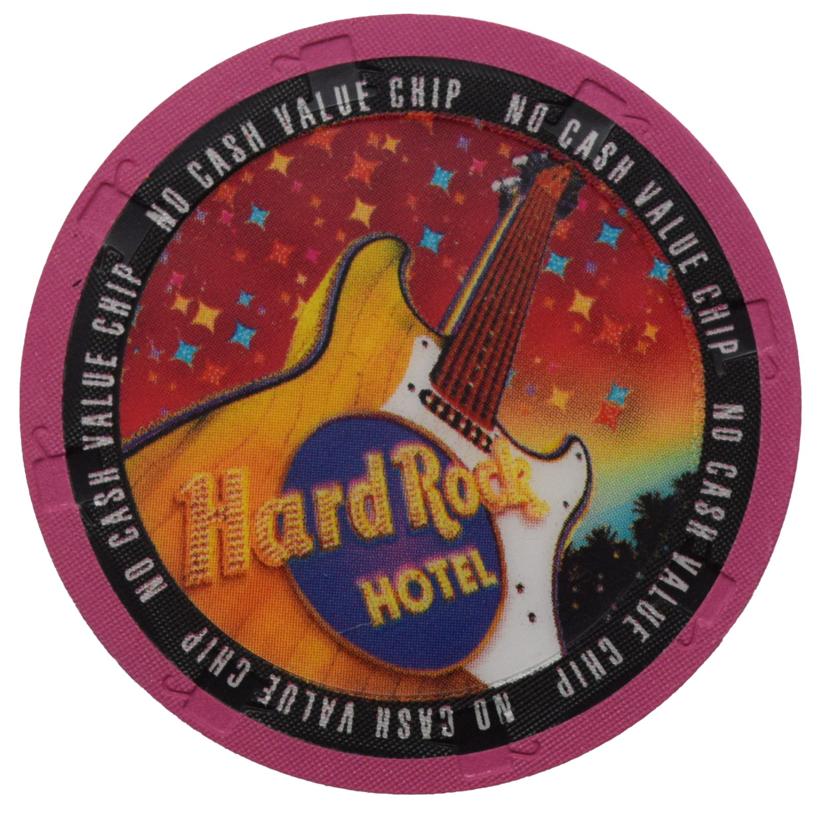 Hard Rock Hotel Pindex 2003 NCV Chip Las Vegas Nevada Pink