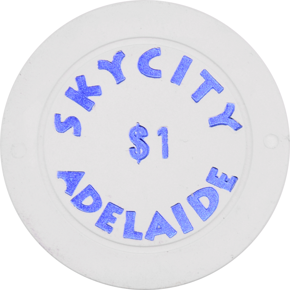 Sky City Casino Adelaide SA Australia $1 Chip