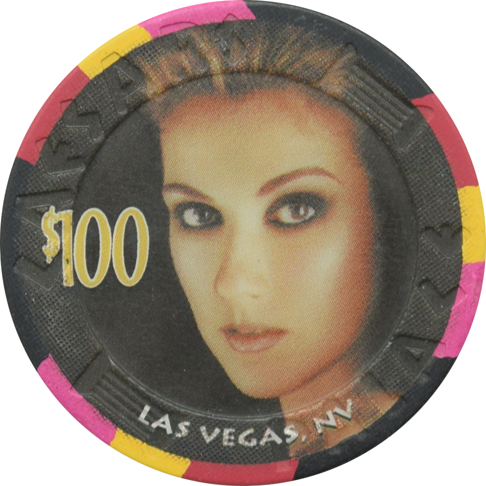 Caesars Palace Casino Las Vegas Nevada $100 Celine Dion #2 Chip 2003