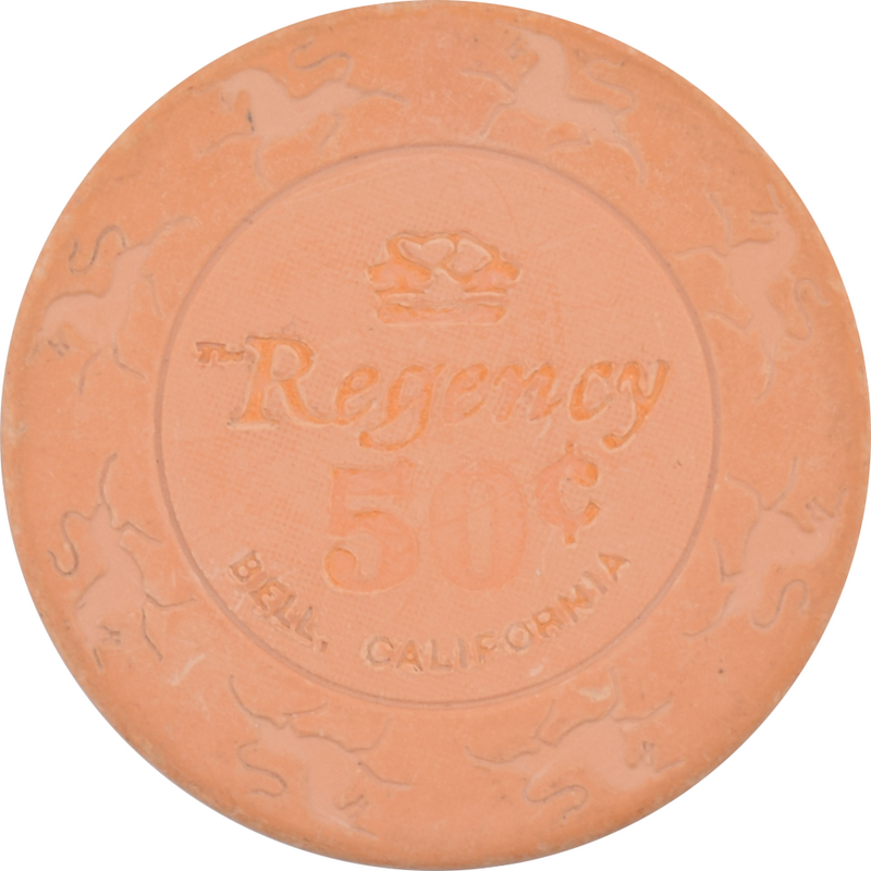 Regency Card Club and Casino Bell California 25 Cent Chip