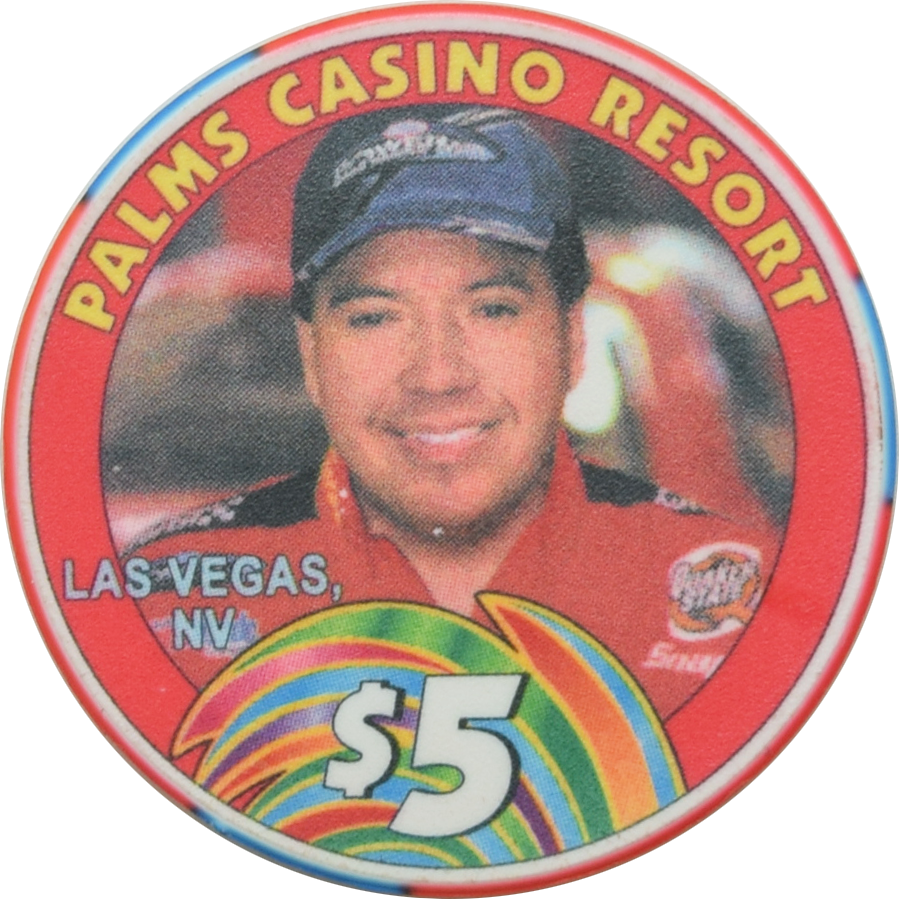 Palms Casino Las Vegas Nevada $5 Cruz Pedregon 1992 Funny Car Champion Chip 2004