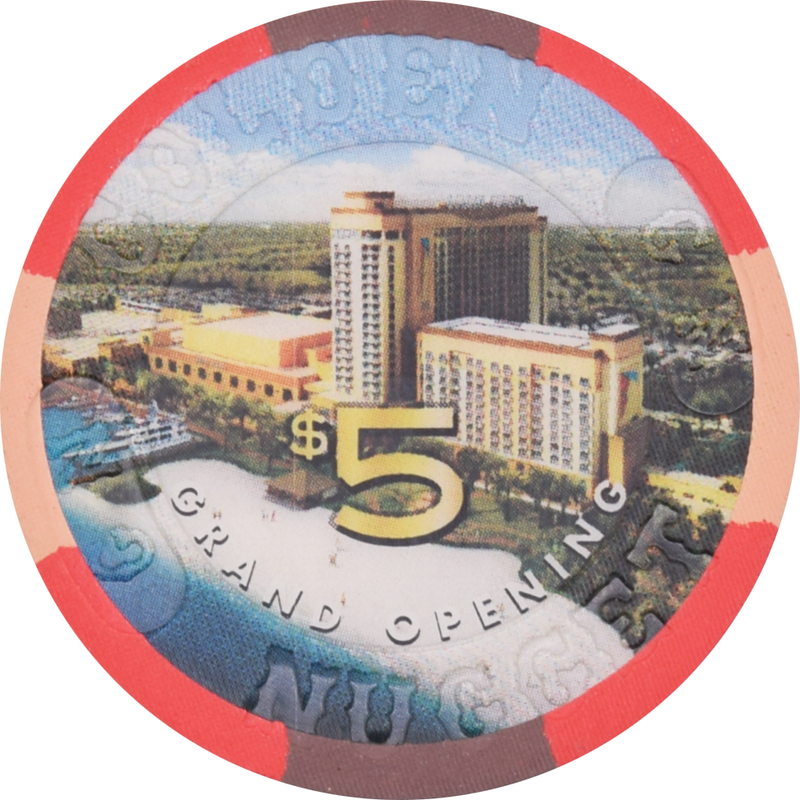 Golden Nugget Casino Lake Charles LA $5 Grand Opening Chip