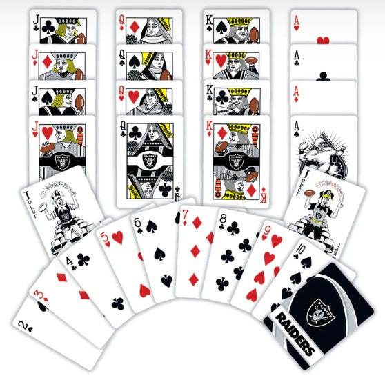 Las Vegas Raiders Playing Cards