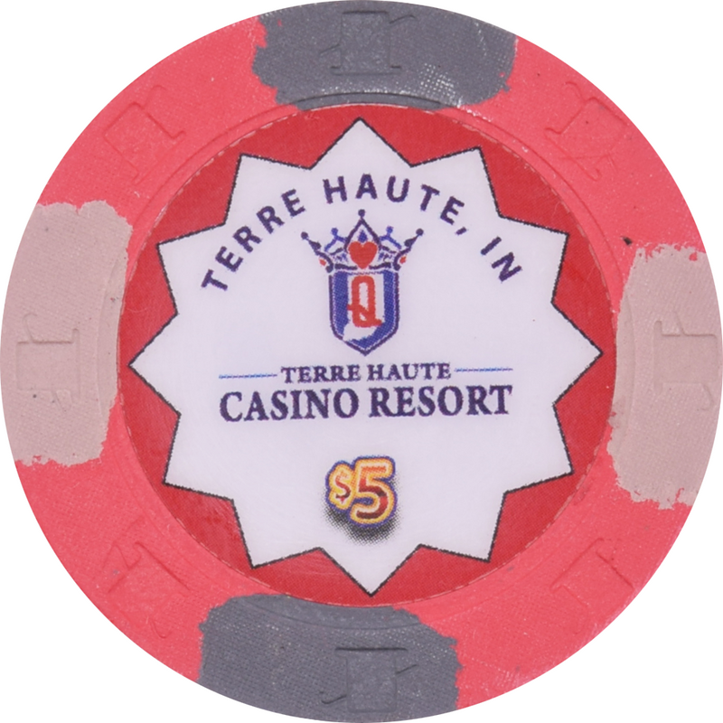 Terre Haute Casino Terre Haute Indiana $5 Chip