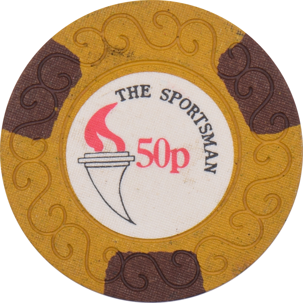 The Sportsman Casino London United Kingdom 50p Chip