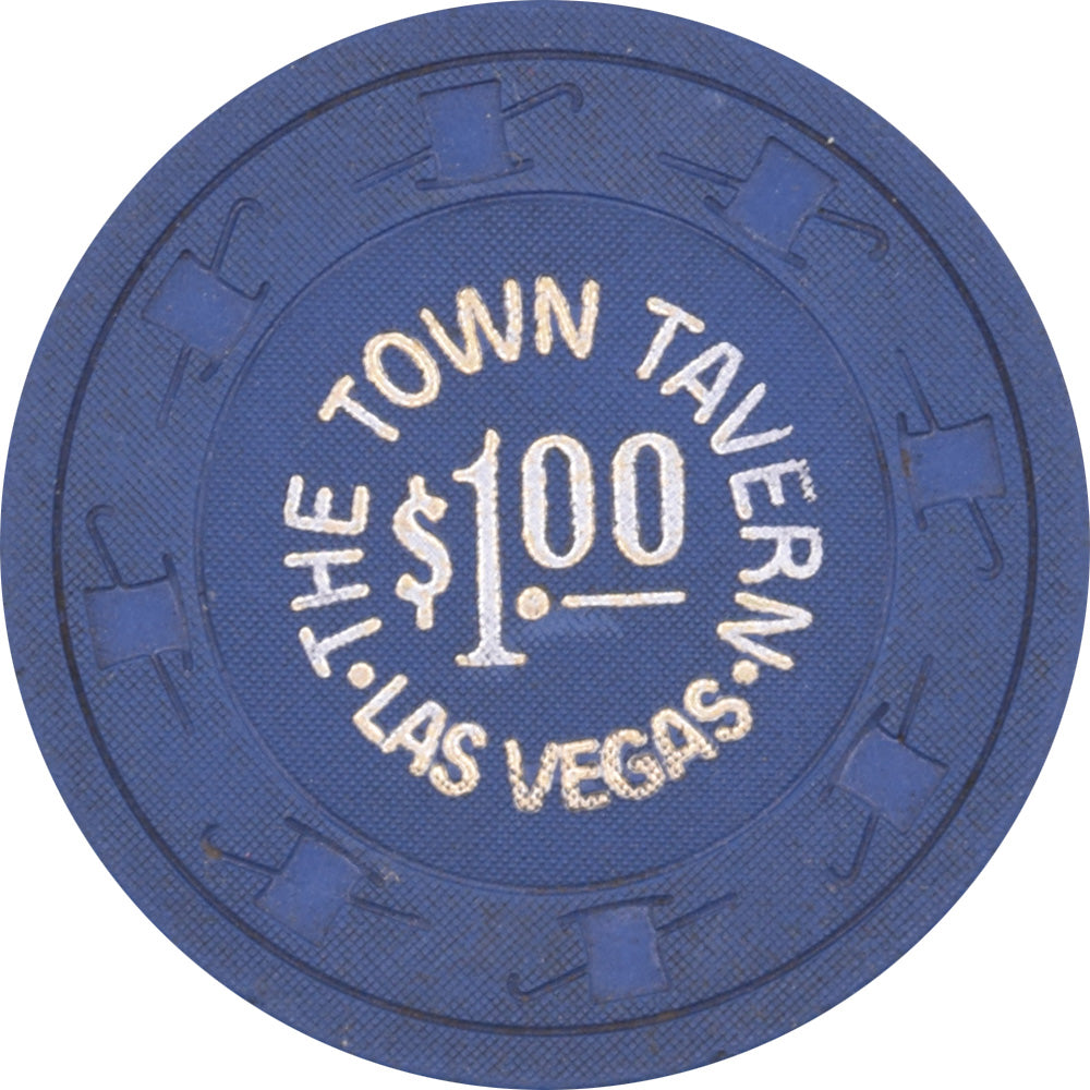 Town Tavern Casino Las Vegas Nevada $1 Chip 1965