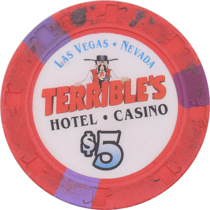 Terrible's Hotel Casino Las Vegas Nevada $5 Chip 2000