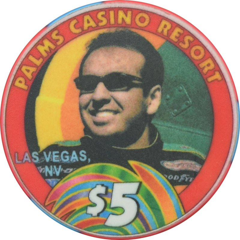 Palms Casino Las Vegas Nevada $5 Tony Pedregon 2003 NHRA Funny Car Champion Chip 2004