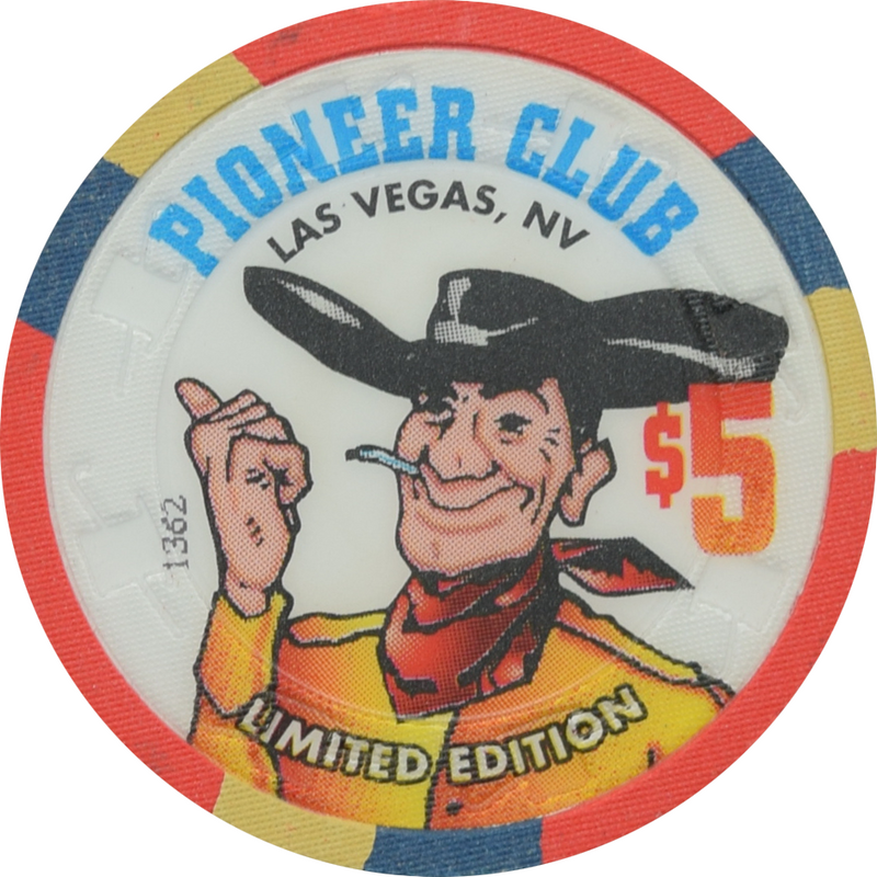 Pioneer Club Casino Las Vegas Nevada Hoover Dam Completed 1936 Chip 1995