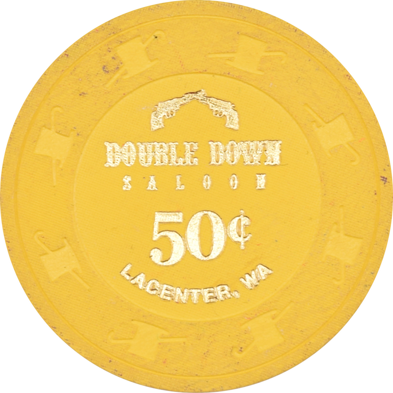 Double Down Saloon and Casino La Center Washington 50 Cent Chip