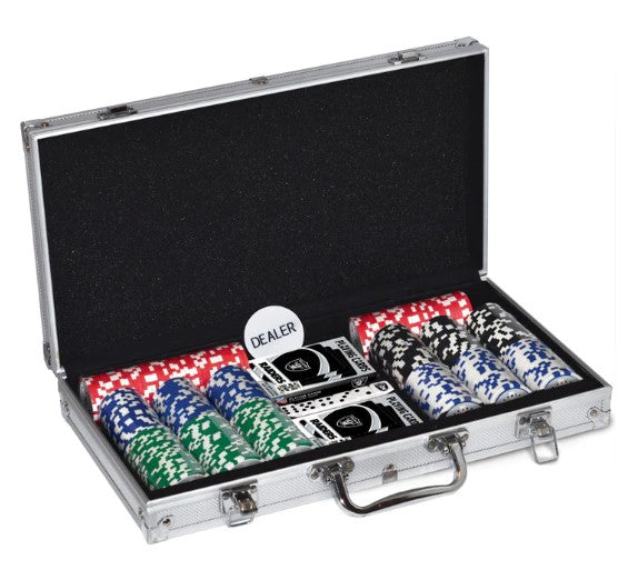 Las Vegas Raiders Casino Style 300 Piece Poker Set