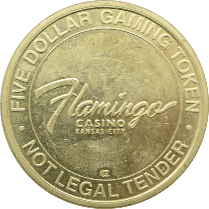 Flamingo Casino Kansas City Missouri $5 Token