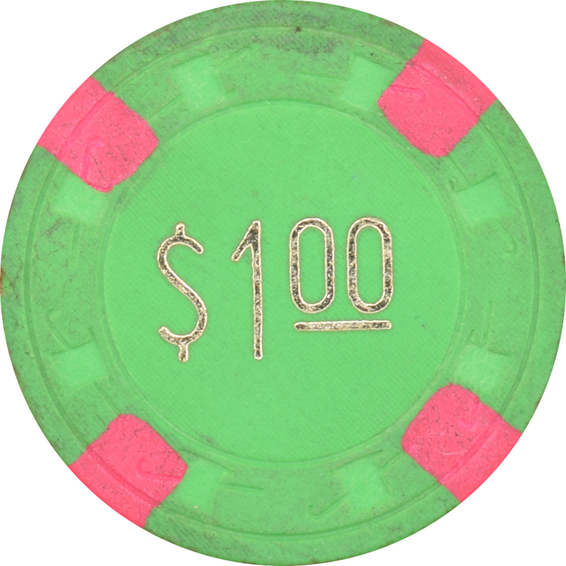 Cameo Casino Stockton California $1 Hot Stamp Chip