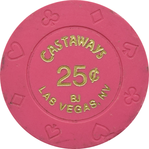 Castaways Casino Las Vegas Nevada 25 Cent Chip 2003