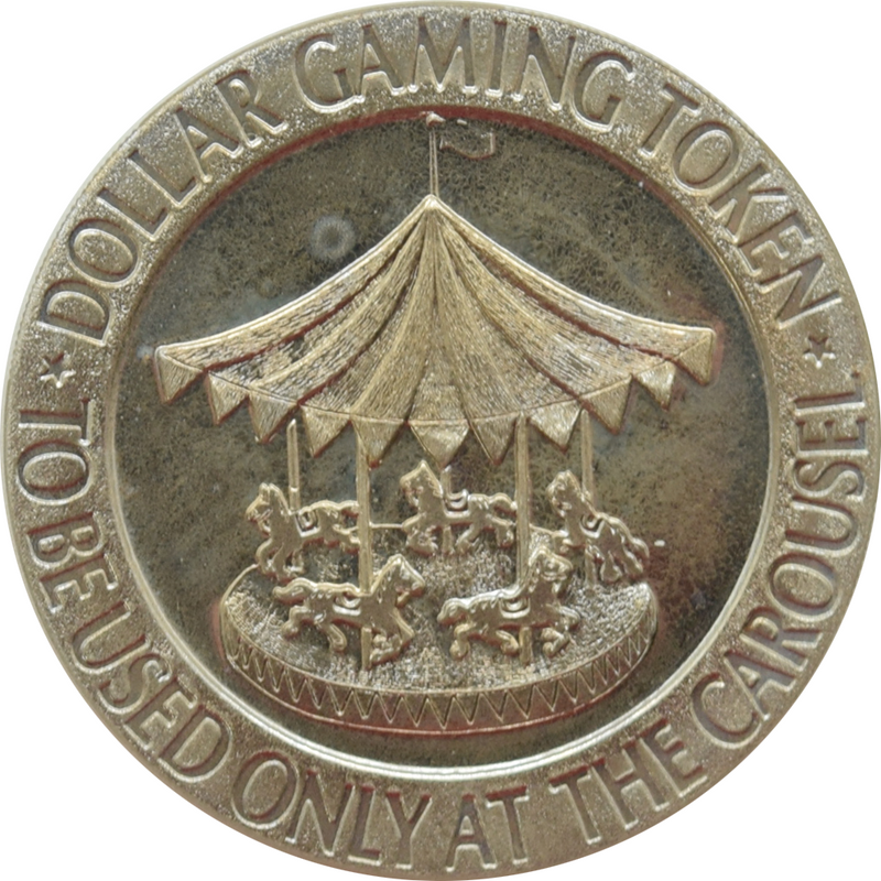 Carousel Casino Las Vegas Nevada $1 Token 1966