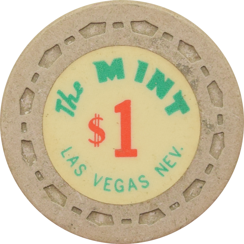 The Mint Casino Las Vegas Nevada $1 Chip 1964