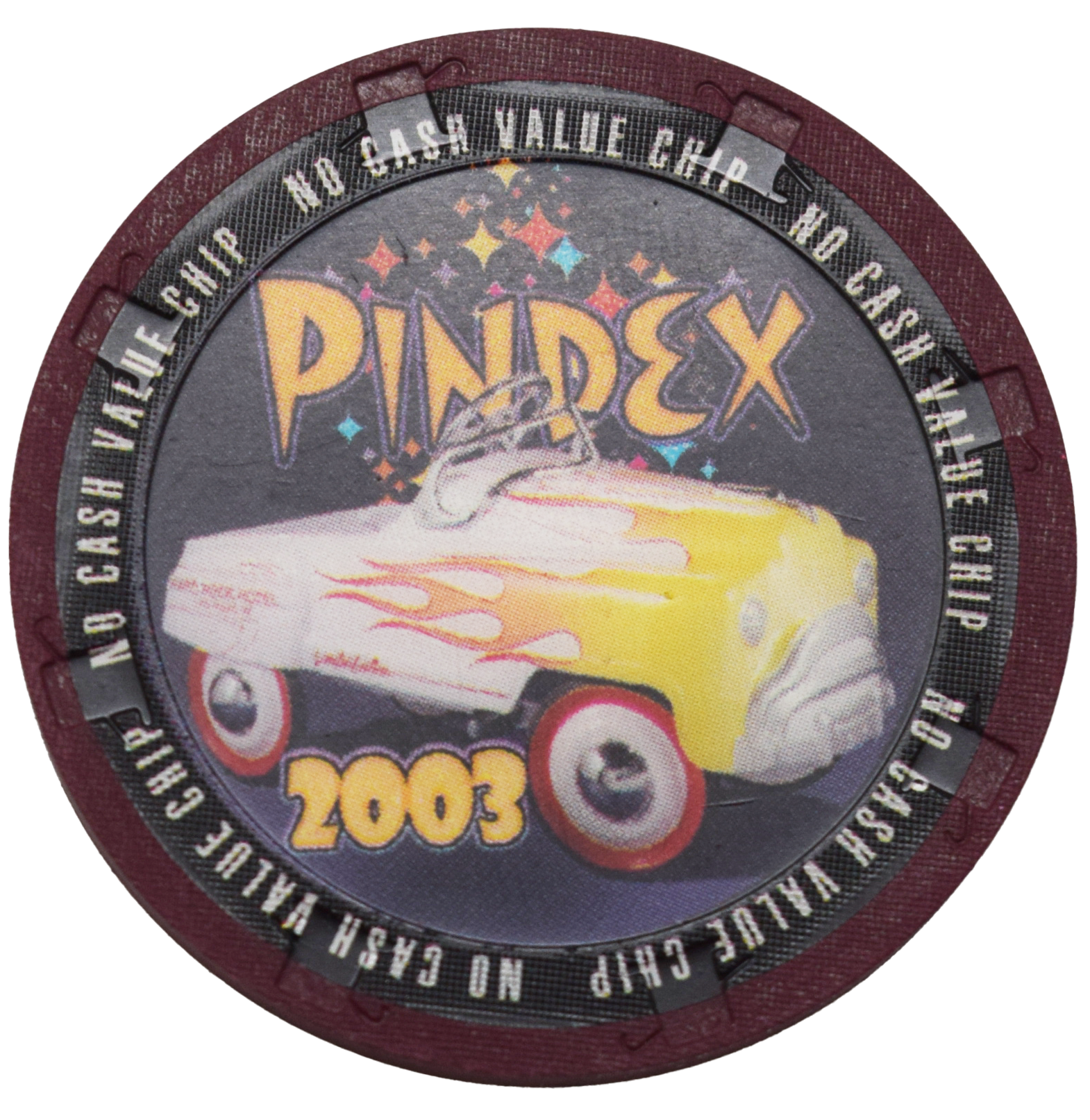 Hard Rock Hotel Pindex 2003 NCV Chip Las Vegas Nevada Brown