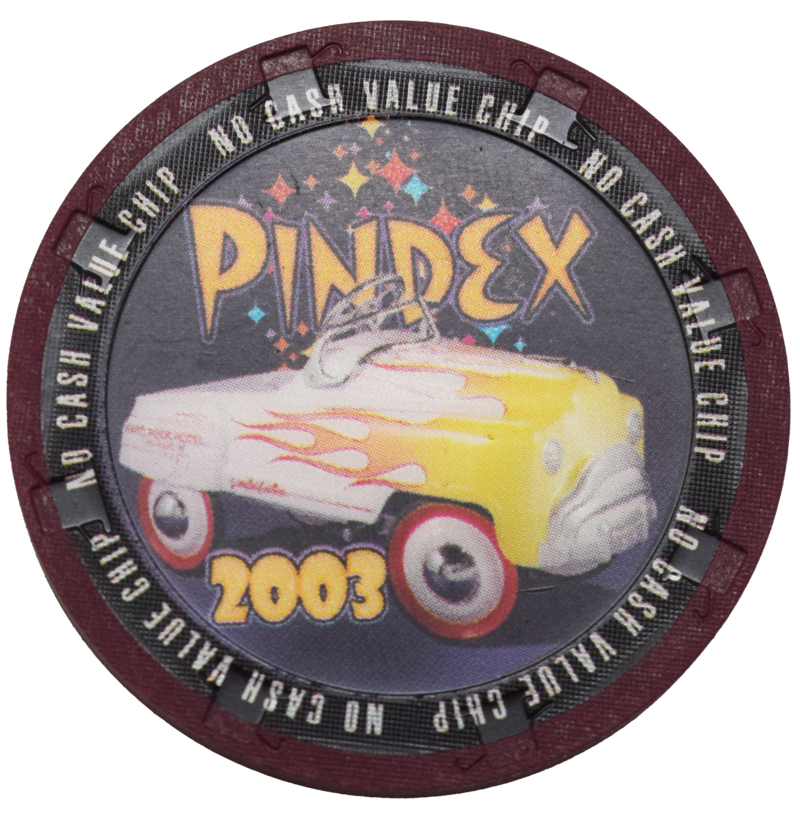 Hard Rock Hotel Pindex 2003 NCV Chip Las Vegas Nevada Brown