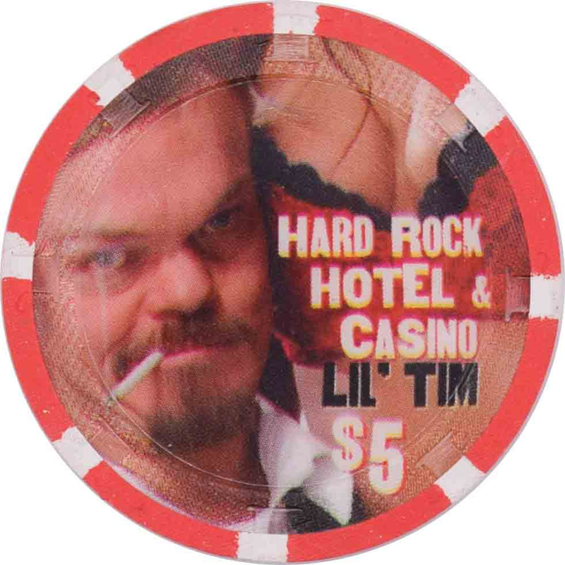 Hard Rock Casino Las Vegas Nevada $5 Lil' Tim - Beachers Madhouse Chip 2006