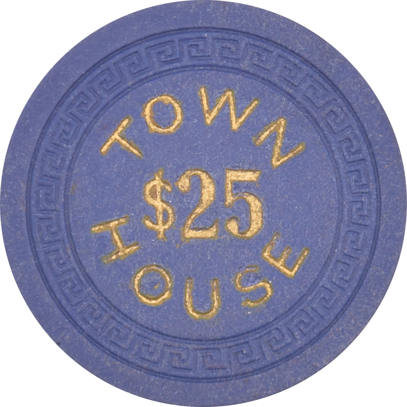 Town House Casino Elko Nevada $25 Chip 1950s