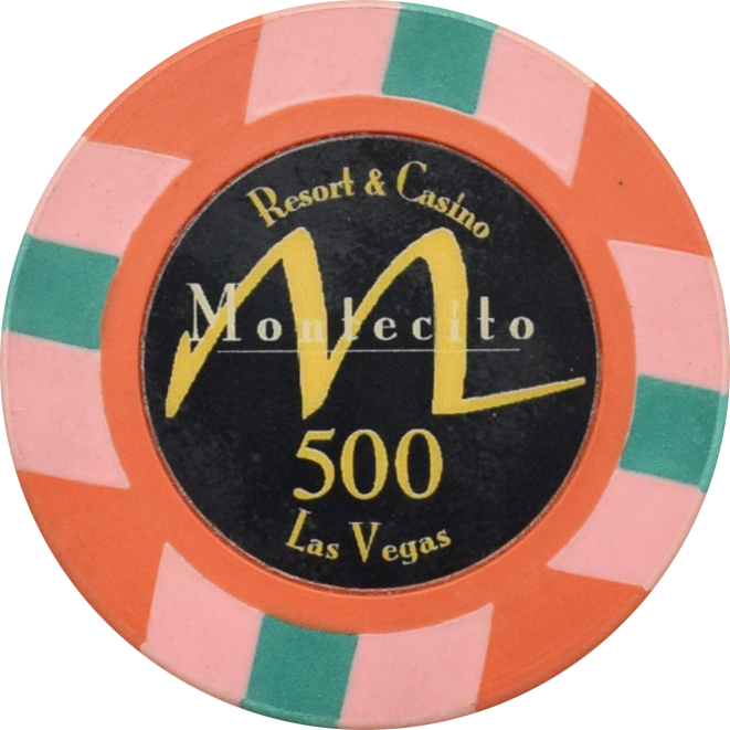 Montecito Casino Las Vegas TV Series Prop $500 Chip #2