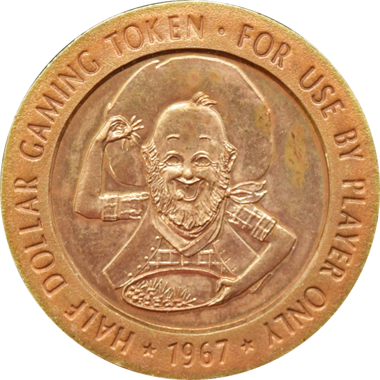 Carson City Nugget Casino Carson City Nevada 50 Cent Gaming Token 1967