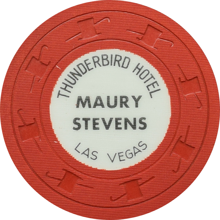 Thunderbird Casino Las Vegas Nevada $1 Maury Stevens Chip 1962