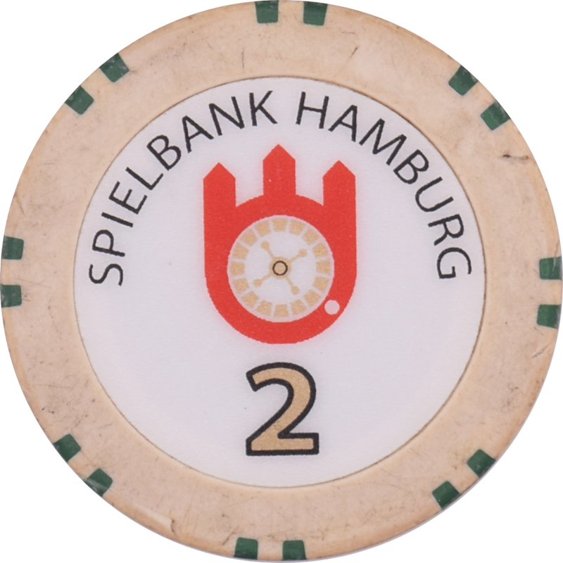 Spielbank Hamburg Casino Hamburg Germany 2 EUR Chip