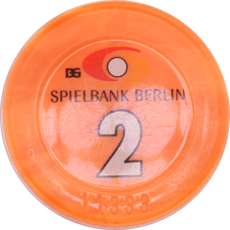 Spielbank Berlin Casino Berlin Germany 2 EUR 33mm Jeton