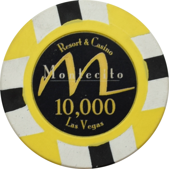 Montecito Casino Las Vegas TV Series Prop $10000 Chip #2