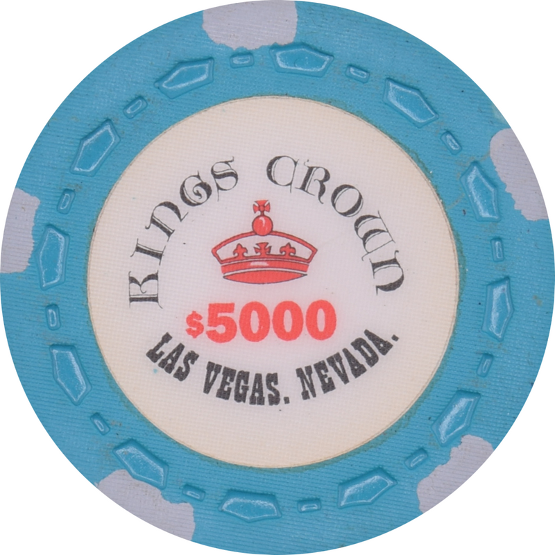 Kings Crown Casino Las Vegas Nevada $5000 Chip 1990s