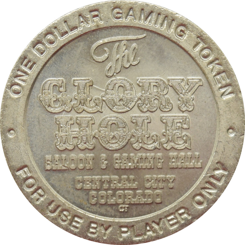 The Glory Hole Central City Colorado $1 Token