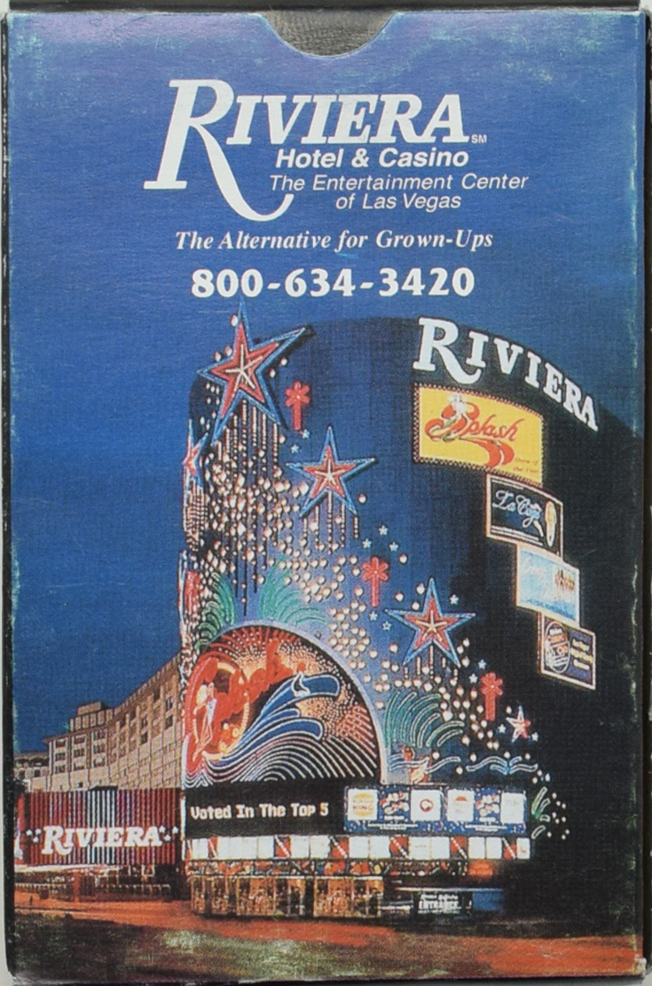 Riviera Casino Las Vegas Gift Shop Playing Card Deck