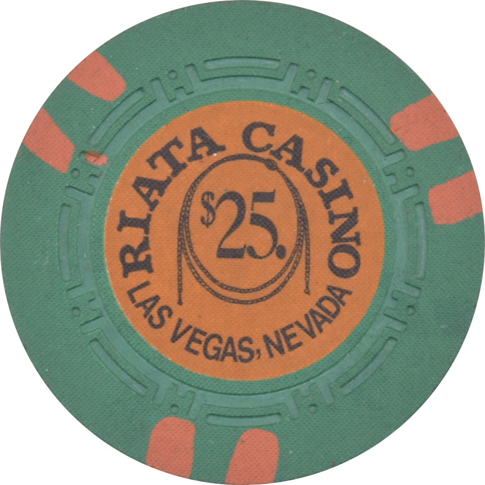 Riata Casino Las Vegas Nevada $25 Chip 1973