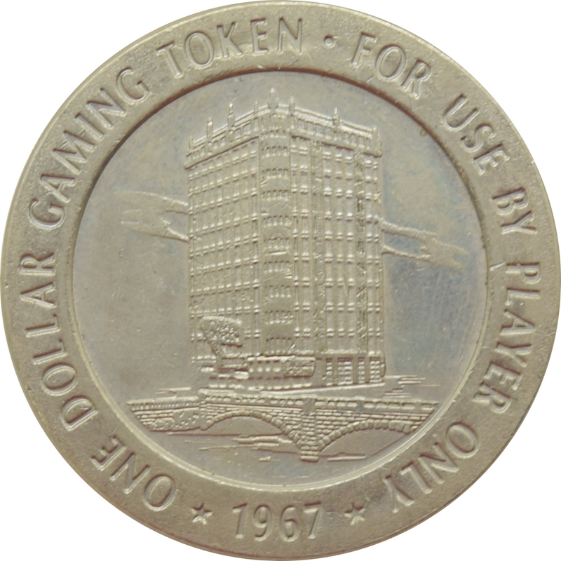 Mapes Casino Reno Nevada $1 Token 1967