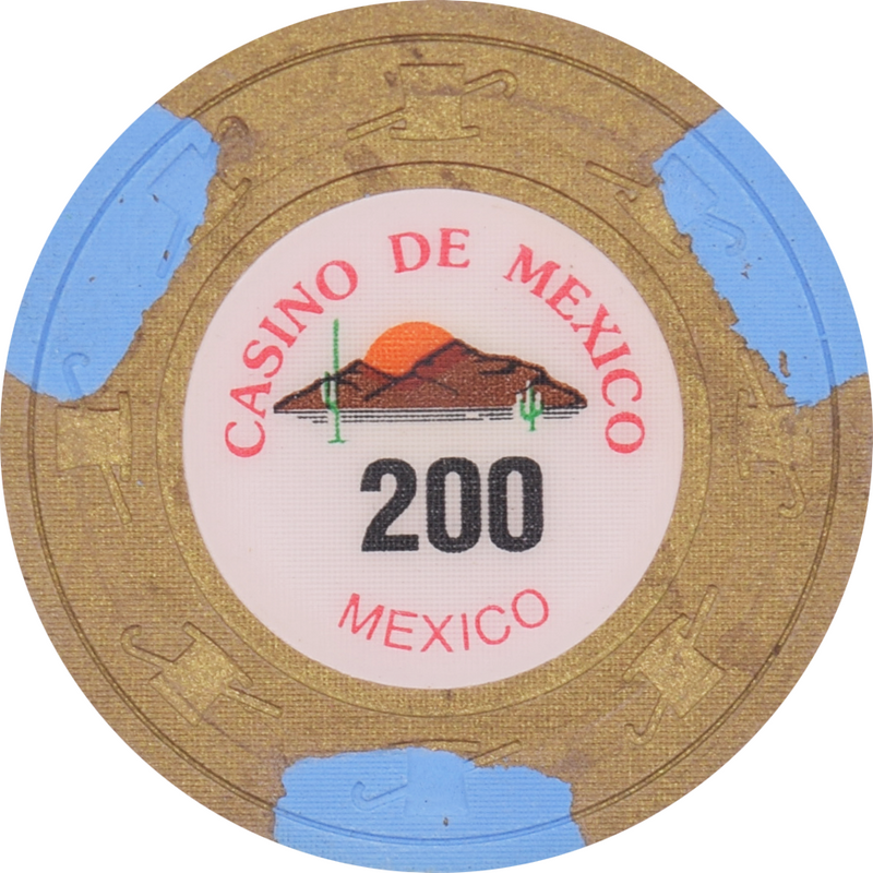 Casino de Mexico $200 Chip Paulson Fantasy