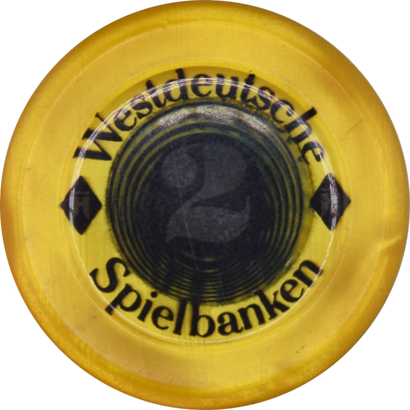 Spielbank Wiesbaden Casino Wiesbaden Germany 2 DEM 34mm Jeton