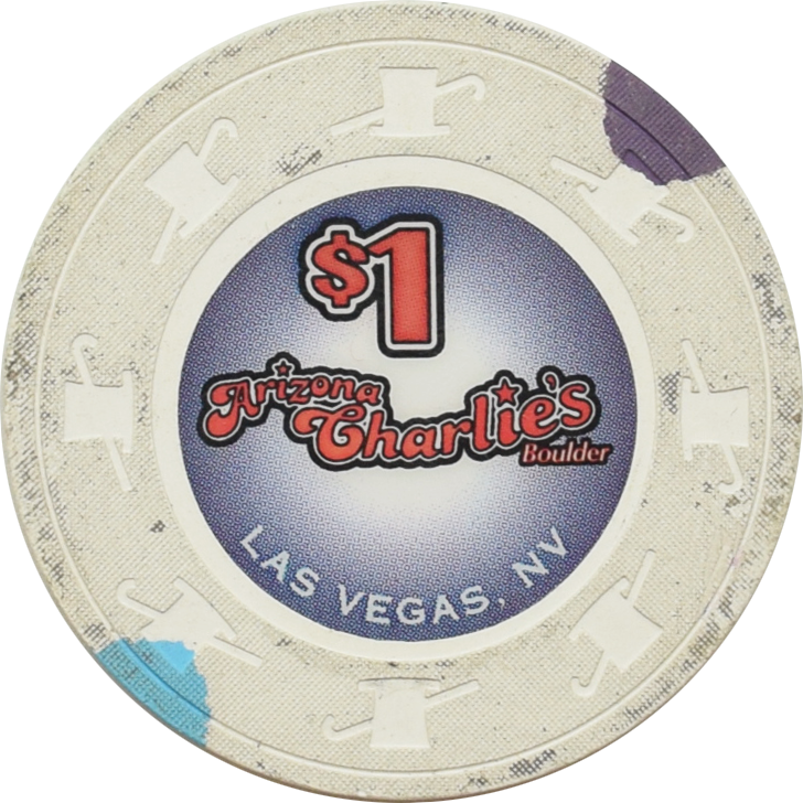 Arizona Charlie's Boulder Casino Las Vegas Nevada $1 Chip 2013