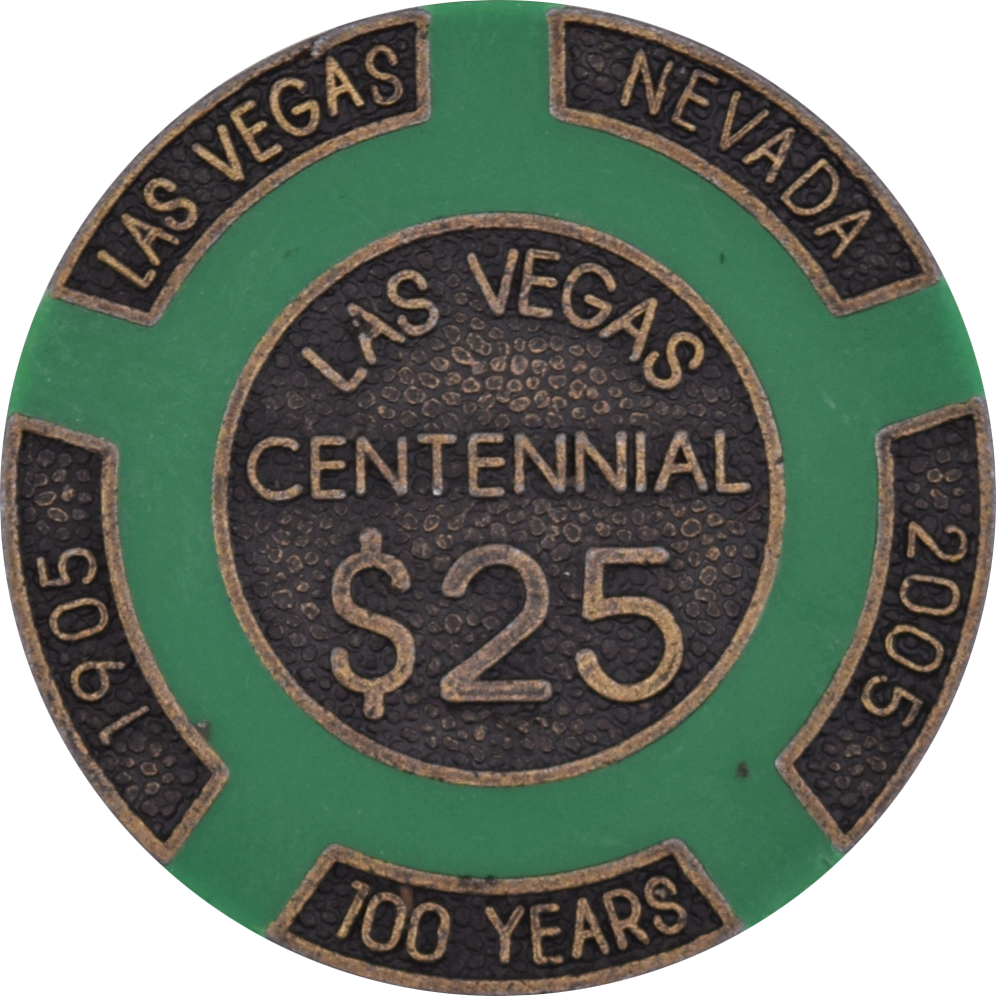 Centennial Casino 16g Brass Core Poker Chips