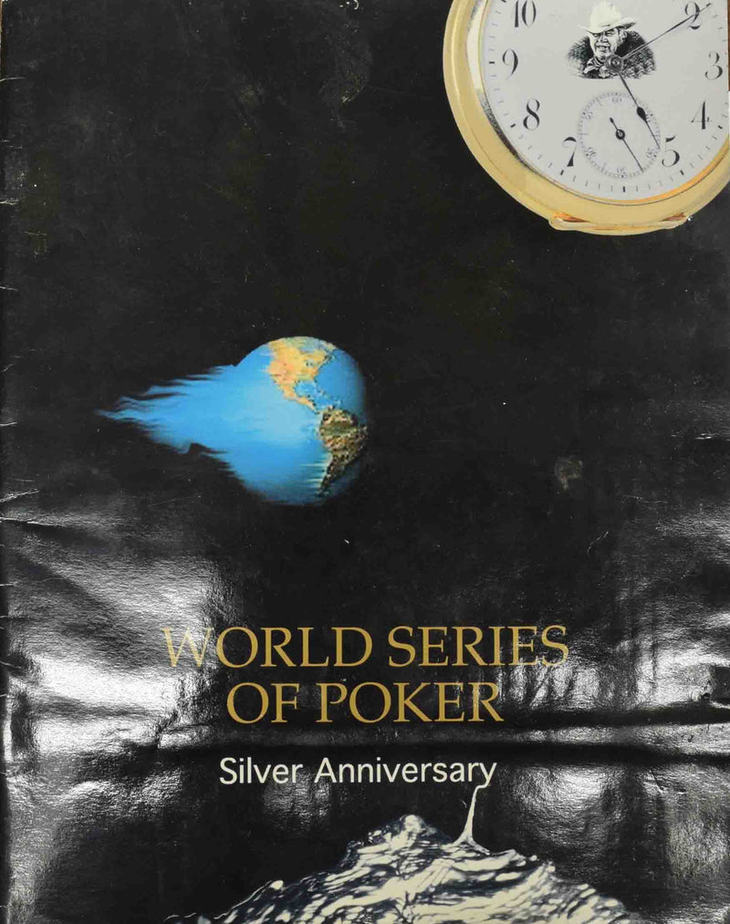 Official Binion's Horseshoe Club Casino Silver Anniversary WSOP Program Magazine