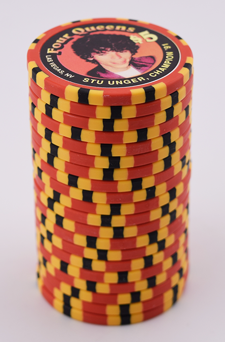 Four Queens Casino Las Vegas Nevada Set of 20 $5 Chips NEW SEALED Tube 1996